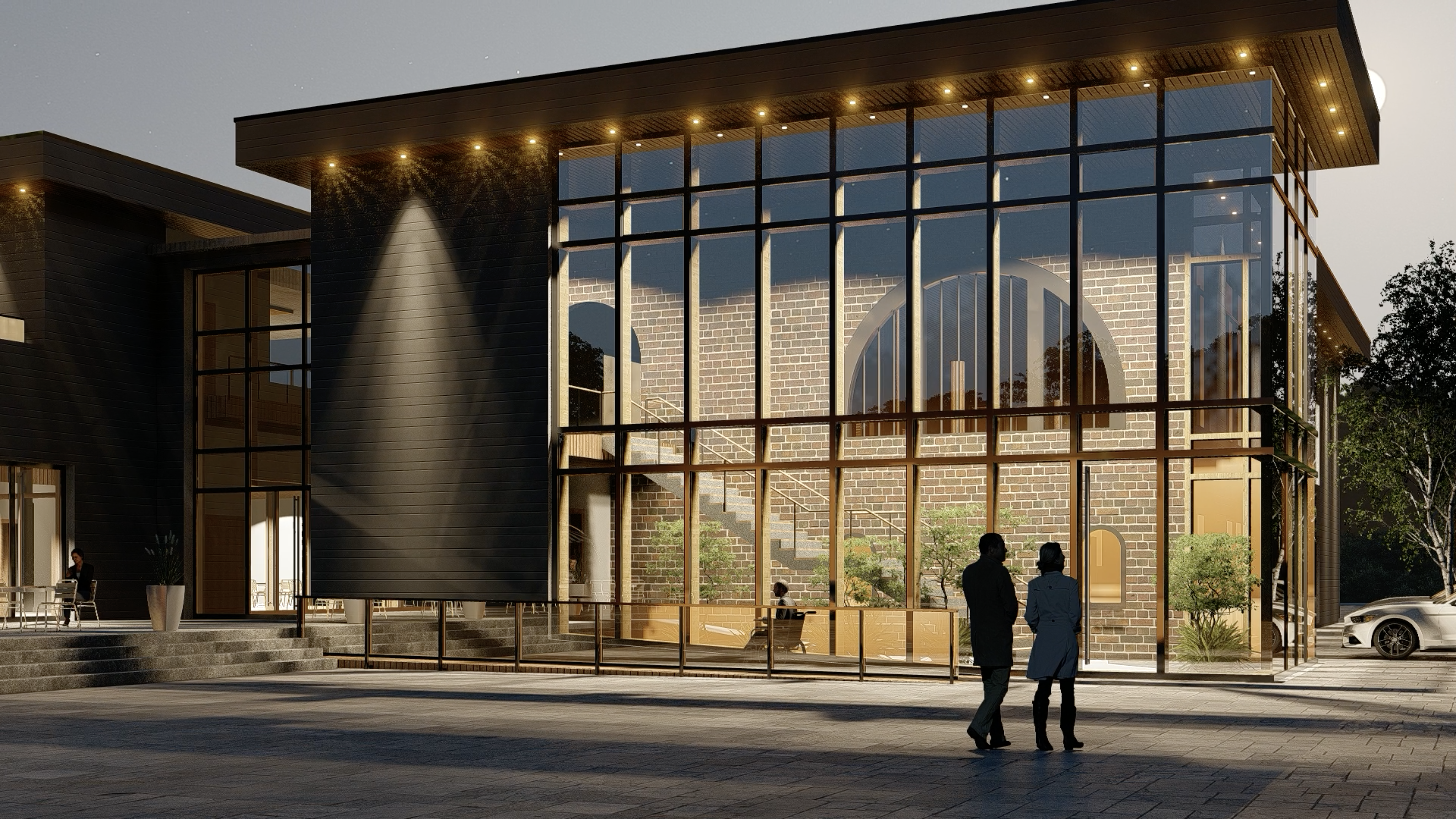 Außenansicht des Gebäudes in Mühldorf